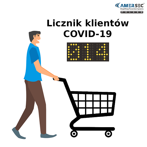 licznik osób klientów covid-19